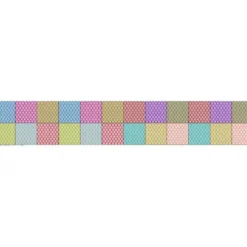 Coupon lingettes lavables motif pâquerette - Création Lili Bambou Design