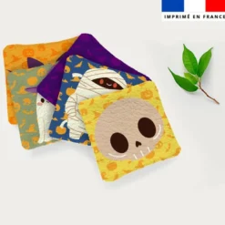 Coupon lingettes lavables motif animaux Halloween