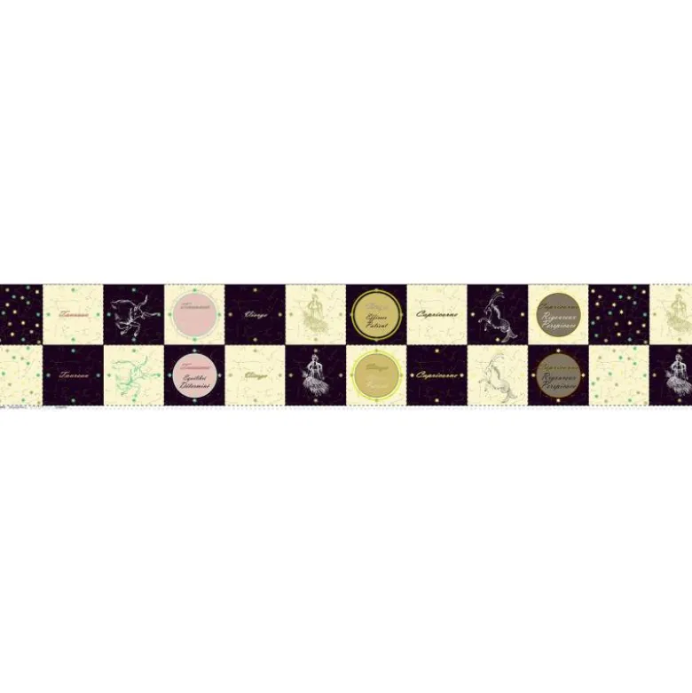 Coupon lingettes lavables motif signe de la terre - Création Lili Bambou Design