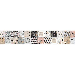 Coupon lingettes lavables motif céramique rose