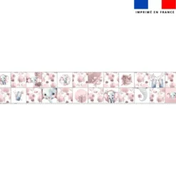 Coupon lingettes lavables motif éléphant aquarelle
