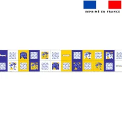 Coupon lingettes lavables motif fleur de pensée