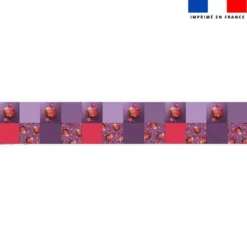 Coupon lingettes lavables motif loutre et coeurs - Création Stillistic
