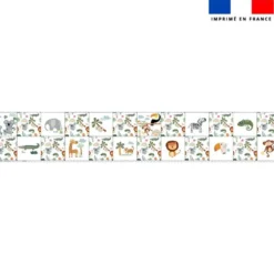 Coupon lingettes lavables motif animaux savane