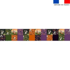 Coupon lingettes lavables motif fantômes - Création Stillistic