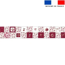 Coupon lingettes lavables motif pinson et grenade