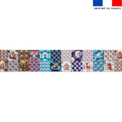 Coupon lingettes lavables motif animaux de noël