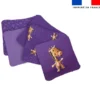 Coupon lingettes lavables motif bébé girafe - Création Stillistic