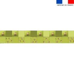 Coupon lingettes lavables motif bébé singe - Création Stillistic