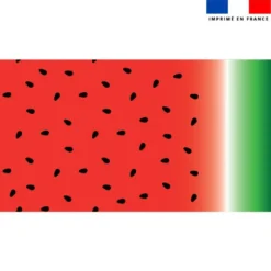 Coupon paréo motif pastèque