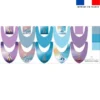 Coupon éponge bavoirs bandana motif animaux du pôle nord - Création Stillistic