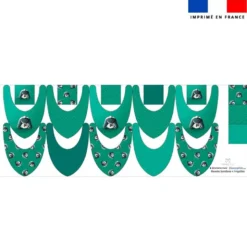 Coupon éponge bavoirs bandana motif bébé panda - Création Stillistic