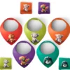 Coupon éponge bavoirs bandana motif castor dalmatien koala perroquet panda - Création Stillistic