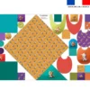 Coupon éponge kit puériculture motif animaux du monde - Création Stillistic