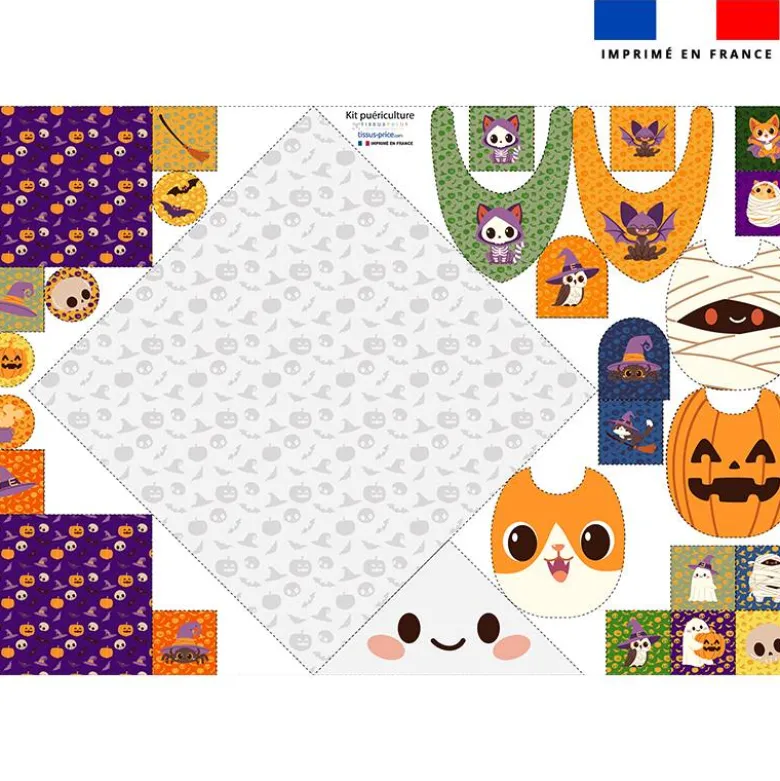 Coupon éponge kit puériculture animaux Halloween