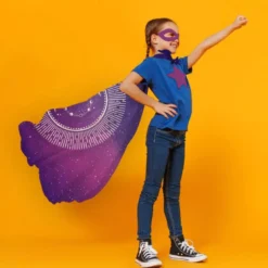 Coupon pour cape enfant motif astres