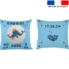 Coupon pour coussin de naissance personnalisé - Animaux de l'océan