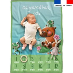 Coupon pour couverture mensuelle capybara - Création Stillistic