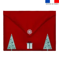 Coupon Pour Enveloppe En Tissu motif lutin de Noël