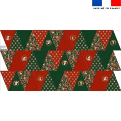 Coupon pour fanions motif animaux couronne de noel - Création Stillistic