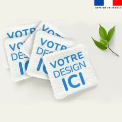 Coupon pour lingettes lavables 100% personnalisé