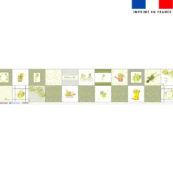 Coupon pour lingettes lavables personnalisées - Mimosa