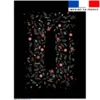 Coupon pour nappe de noel rectangle noire motif sweet home