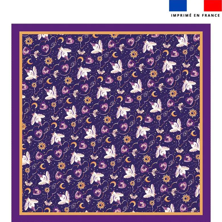 Coupon pour nappe mini chouette magicienne - Création Stillistic