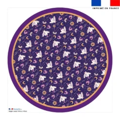 Coupon pour nappe mini chouette magicienne - Création Stillistic