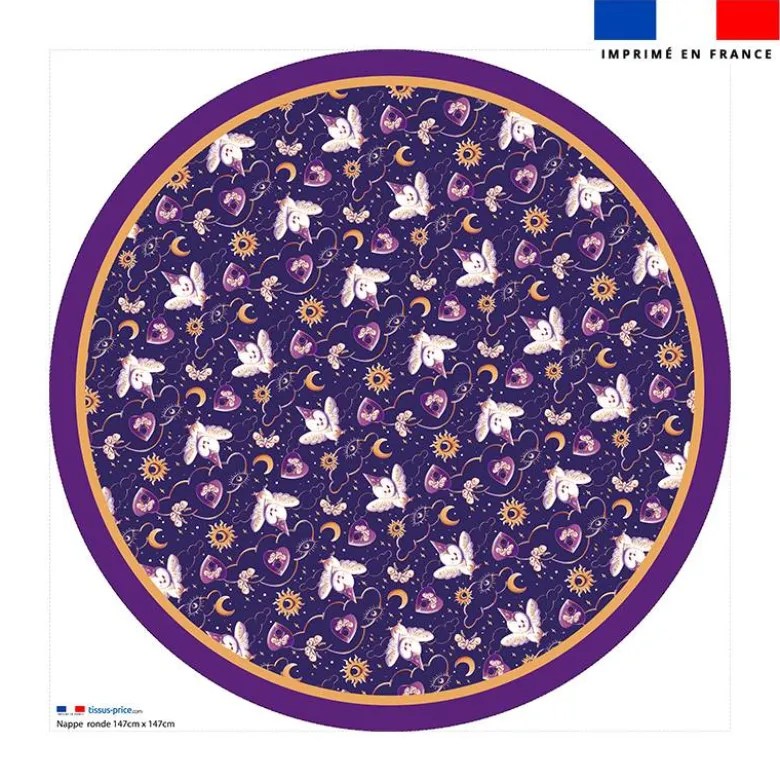Coupon pour nappe mini chouette magicienne - Création Stillistic