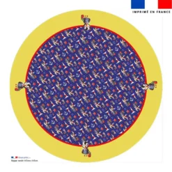 Coupon pour nappe mini macareux - Création Stillistic