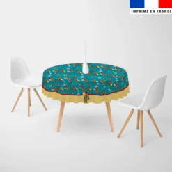 Coupon pour nappe motif lion pirate - Création Stillistic