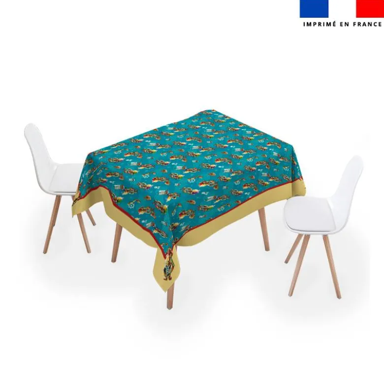 Coupon pour nappe motif lion pirate - Création Stillistic