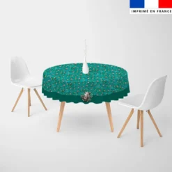 Coupon pour nappe motif singe émotions - Création Stillistic