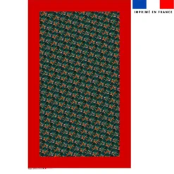 Coupon pour nappe motif Teckels de Noël - Création Stillistic