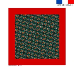 Coupon pour nappe motif Teckels de Noël - Création Stillistic
