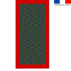 Coupon pour nappe motif Teckels de Noël - Création Stillistic
