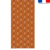 Coupon pour nappe rectangle motif fantômes orange - Création Stillistic