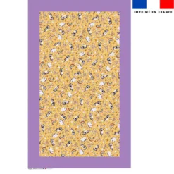Coupon pour nappe rectangle motif licorne toboggan - Création Stillistic
