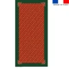 Coupon pour nappe rectangle motif animaux couronne de noel rouge - Création Stillistic