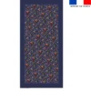 Coupon pour nappe rectangle motif souris de noel bleu - Création Stillistic