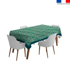 Coupon pour nappe rectangle motif mini poissons bonbons - Création Stillistic