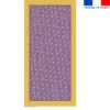 Coupon pour nappe rectangle motif mini poule et oeufs de Pâques violet - Création Stillistic