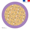 Coupon pour nappe ronde motif licorne toboggan - Création Stillistic
