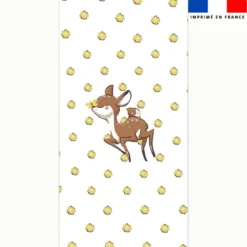 Coupon pour serviette de plage motif animaux de la clairière