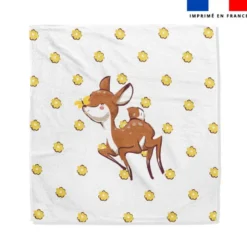 Coupon pour serviette de plage motif animaux de la clairière