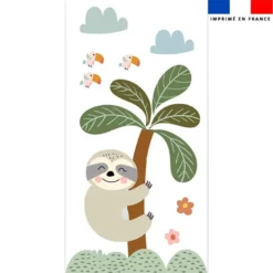 Coupon pour serviette de plage motif animaux savane