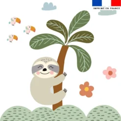 Coupon pour serviette de plage motif animaux savane