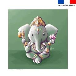 Coupon pour serviette de plage motif Ganesh - Création Stillistic