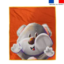 Coupon pour serviette de plage motif Koala Lou-Stick - Création Stillistic